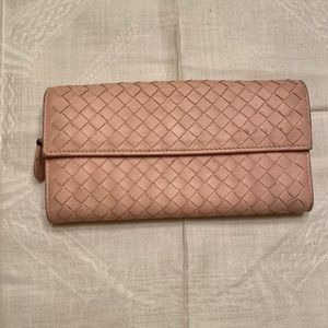 Bottega Veneta Pink Wallet